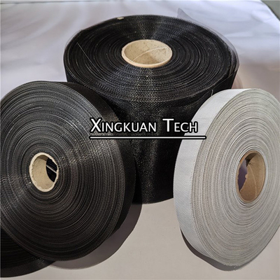 Lưới thép hỗ trợ phủ Epoxy đen / trắng cho các bộ phận lọc