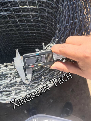 Lưới thép mạ kẽm nhúng nóng Khẩu độ 30mm cho nhà máy gạch