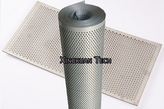 Lưới thép đục lỗ tròn được khách hàng hóa / Lưới đục lỗ ở các khẩu độ khác nhau