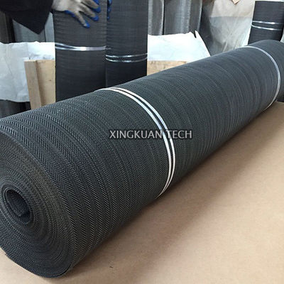 Vải lưới dệt màu đen cho ngành công nghiệp nhựa cao su 40 lưới 60 lưới 80 lưới