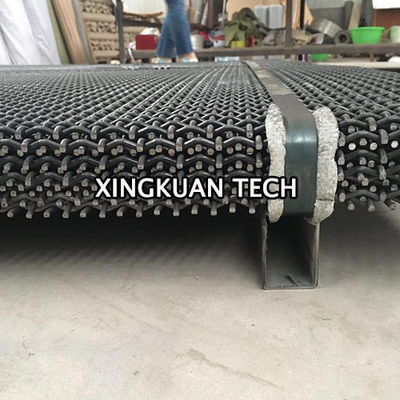 Khoáng sản Quarry Dây lưới uốn trước, lưới chắn kim loại nặng