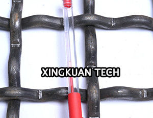 Lưới màn hình mỏ đá cát với khẩu độ và độ dày dây khác nhau