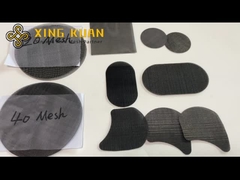 Thép đơn giản/Balk wire/Iron wire mesh screen disc cho sản xuất nhựa